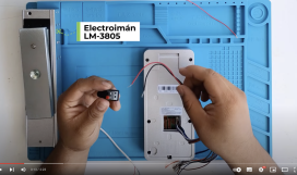 Instalación de Electroimanes a Dispositivos Standalone de ZKTeco